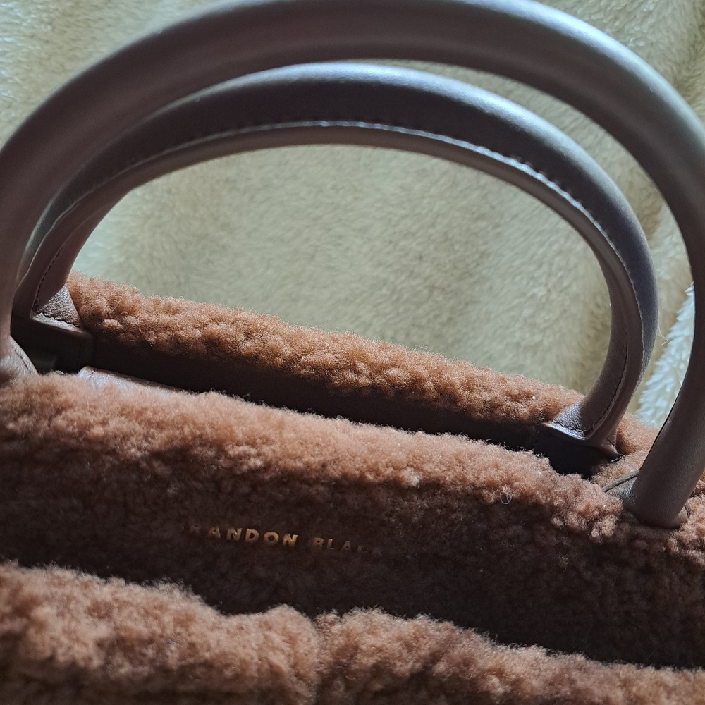 Brandon Blackwood Fur Tote